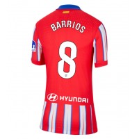 Atletico Madrid Pablo Barrios #8 Replika Hemmatröja Dam 2024-25 Kortärmad